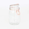 Tala 1Litre Glass Copper Clip Top Storage Jars Spices Pasta