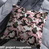 Feelyou Camouflage Upholstery Fabric,Camo Fabric by The Yard,Military Style Decorative