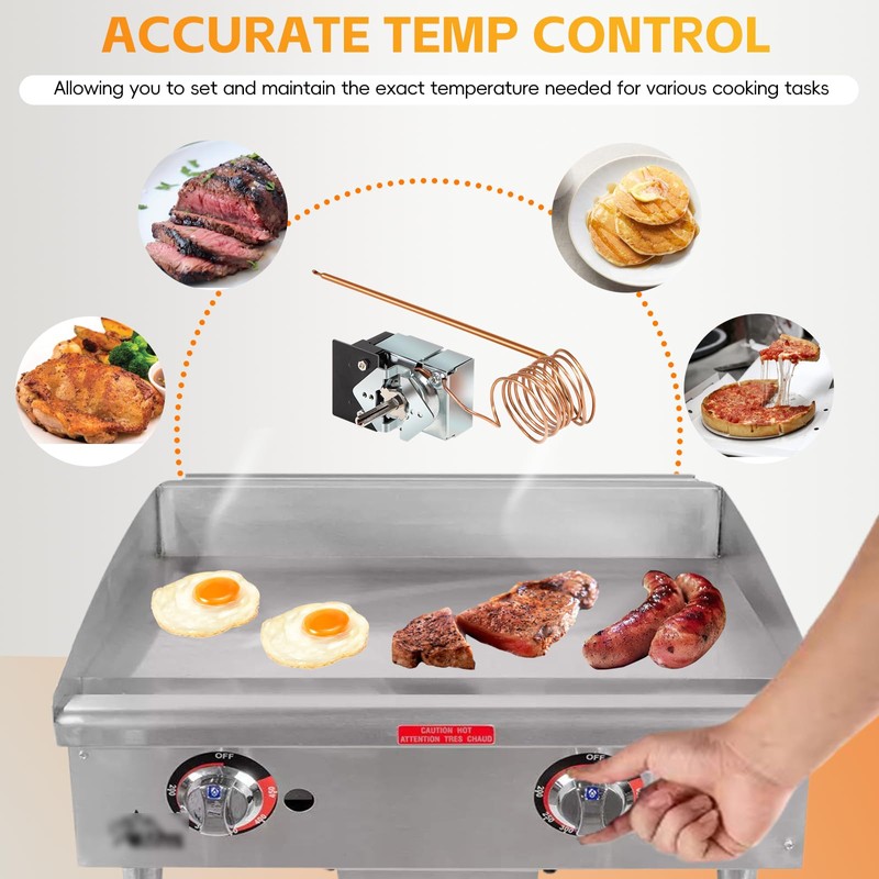 SA-465-36 Compatible Thermostat for Star Max Griddle