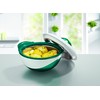 GOURMETmaxx Thermo-Bowl, Green/White, 400 ml