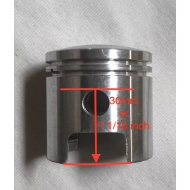 marketlist G5 steel sleeve 80cc Top End High Hole piston 2-stroke Gas Motor Bike Engine - High hole piston