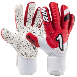 Rinat Guantes de Portero Nkam Training - Golero Sport (Rojo Blanco, 9)