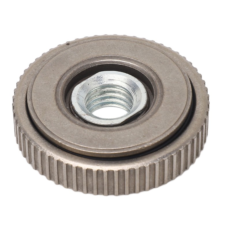 2Pcs Angle Grinder Flange Nut Self Locking M14 50mm Alloy