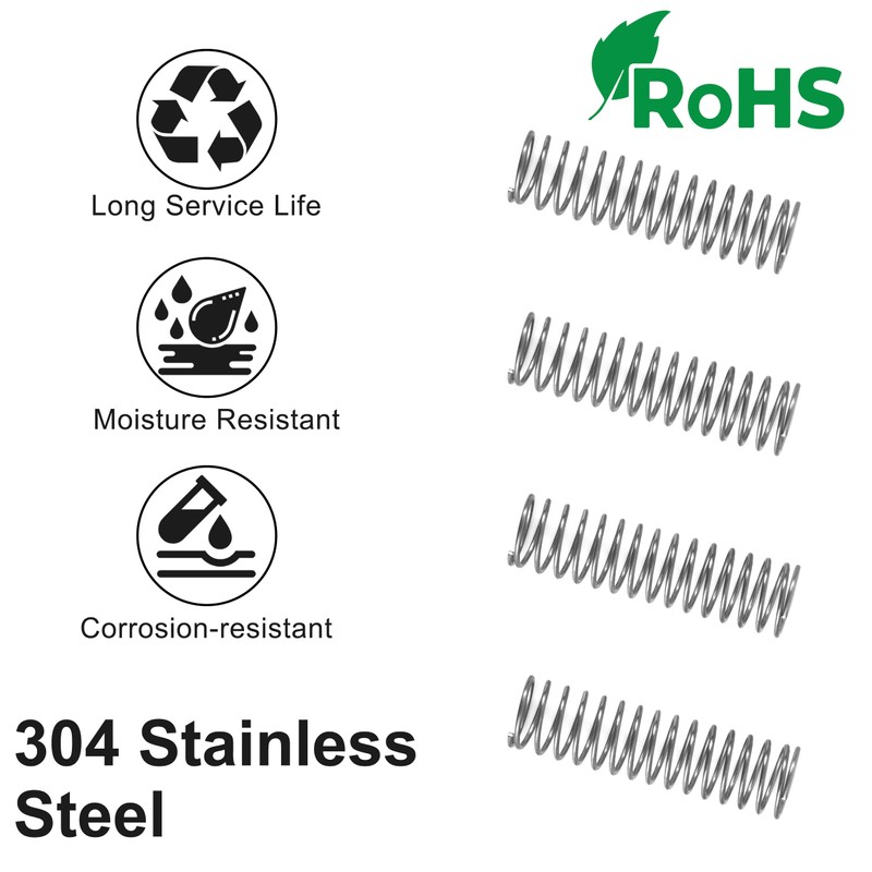 GUNGY Compression Spring Stainless Steel Spring Compression Springs 45 mm