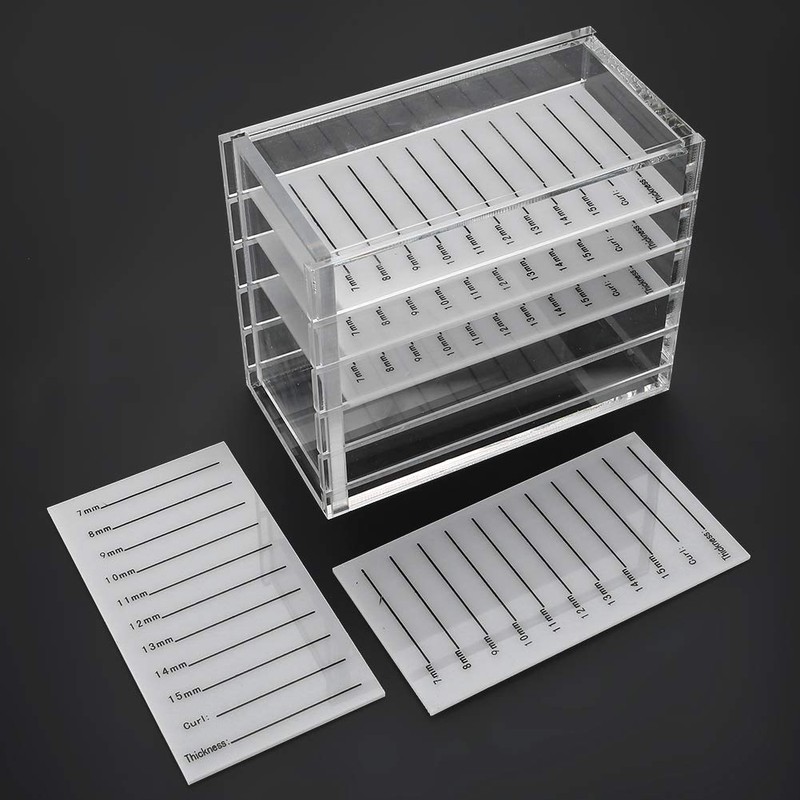 Eyelash Storage Box, 5 Layers Eyelash Extension Storage Box, Plastic