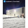 120W LED Flood Light Outdoor with Plug, 14400Lm Super Brighter
