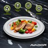 AVADOR® Compostable Tableware 100% Eco-Friendly & Biodegradable Dinnerware Eco-Conscious, Disposable,