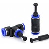HAFRILY 20 x 6 mm pneumatic plugs, push to connect