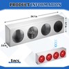 Boao Quad 4" Round Tail Light Box Heavy Duty 14GA