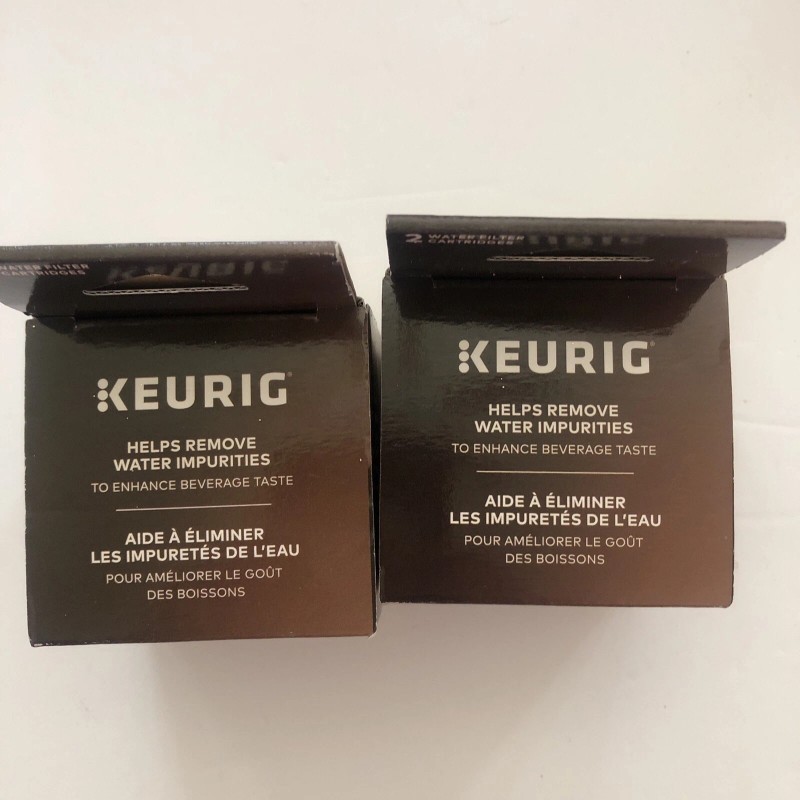 KEURIG Genuine Water Filter Replacement Cartridges 2-Pack Lot