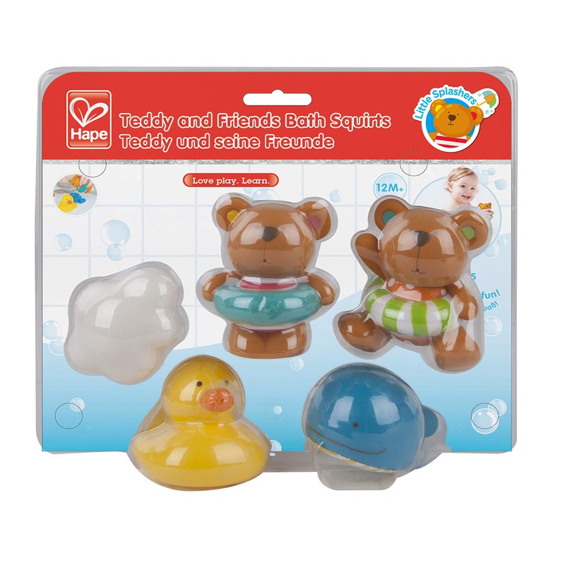 Hape E0201 "Teddy und seine Freunde" Spielzeug