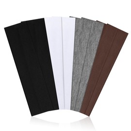 Ztomine Headbands for Women, 8pcs Stretchy Non Slip Soft Cotton Cloth Hair Bands for Sports, Workout, Yoga and Running