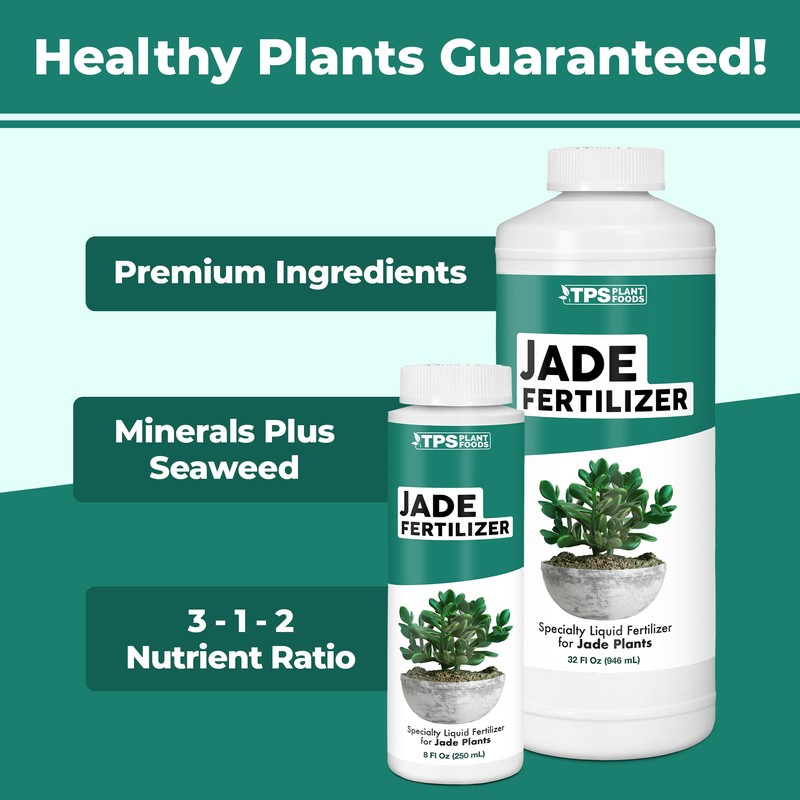 TPS NUTRIENTS Jade Fertilizer for All Jade and Crassula Plants,