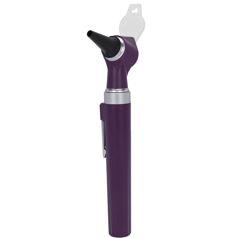 Professional Diagnostic Kit Ear Care Examination Otoscope Eardrum Endoscope SpeculumPurple
