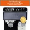 Chefman 6-in-1 Espresso Machine with Steamer, Automatic One-Touch Coffee Maker,