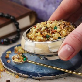 NKlaus Incense for Smoking, 200 g, Incense Resins Three Kings for Mediation and Spiritual Ceremonies, Incense Mix, Real Balsamic Incense 1511