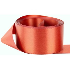 Satin Ribbon - 50mm Wide - 3 Meters - Many Colours - BUY 3 & Get 1 Free (Copper) Fir Gifts Wrap, Sew, Party, Decorations, Dress, Crafts, Evetns much more