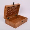 Samhita Mango Wood Decorative Wooden Box with Hinged Lid in