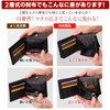 Ignarts MW-01 Men's Bifold Wallet, Carbon Leather, Genuine Leather, Large