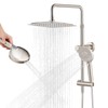 LOCALAND 10 Inch High Pressure Rainfall Shower Head with Handheld