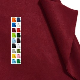 Burgundy Felt Fabric - 1.6mm Thickness 36" X 18" Square Flexible Craft Felt by The Yard Soft Durable Felt Sheets for DIY Sewing Cushion Art Craft Project Supplies