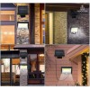 Importeek Lampara Solar Reflector Luz Led Jardin Exterior Pared Sensor