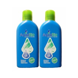 2 x AquaBio Concentrate Natural Water Bed Conditioners-Chemical-Free Water Bed Conditioner to Prevent Tipping Over, Air and Odours in Water Beds