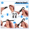 Bungee Cord 5 mm x 15 m, Black Shock Cord,