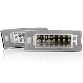 LIGHTDELUX LED License Plate Light Canbus Plug & Play Replacement for Fiat Panda MK3, MK4 V-03441901