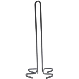 NaschLager Dishwasher Bottle Holder Lower Basket Compatible with Bosch Siemens Dark Grey Metal U-Shape H 205 mm Item Number 10030844 Replaces 00189288 for Baby Bottle Water Bottle Vase Carafe