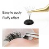 NAGARAKU 5D Ready-Made Fan Eyelashes, 320 Fans Volume, Premade Fans