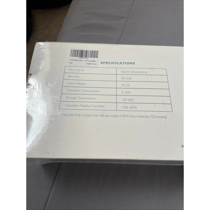 Touchope Double Wearable- Electric,Hands Free, Breast Pump- Wireless- 2pc- 24mm