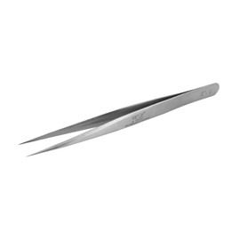 LASHVIEW Vetus Pointed Perfect Craft Fine Angled Removal Stainless Steel Tip Straight Tweezers For Profissional Grafting Eyelash extension False Eyelash Nail Art Electionics Medical