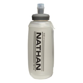 Nathan (NATHAN) Hydration Bottle Flask Series Foldable Portable Water Bottle Soft Flask NS4013 Igsodraw Soft Flask 2.0 Bottle 532ml Spine 532ml Running Trail Running Clear