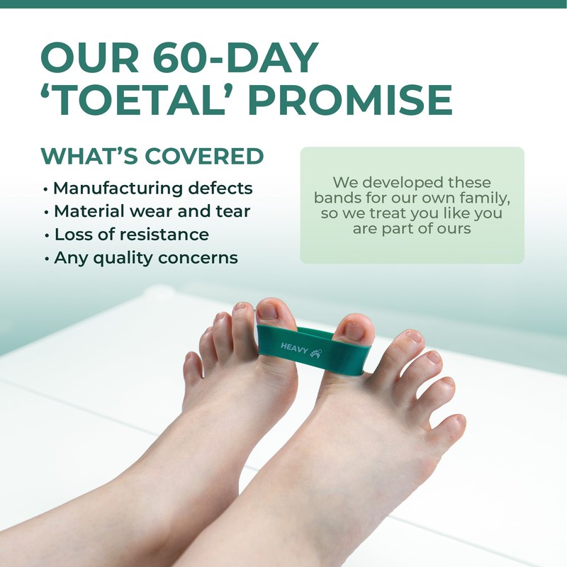 Bunion Correction Toe Exerciser Bands - Portable Toe Bands Resistance
