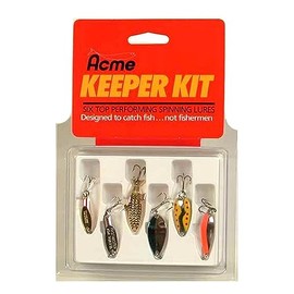 Acme Keeper Tackle Kit - 6pc Fishing Kit - 1/12 oz., 1/8 oz. Lures - Snapper, Bluefish