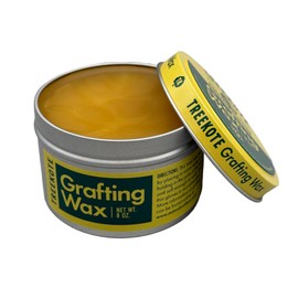 Treekote 8 OZ Grafting Wax Tin - Weather Resistant Wax for Grafting Roses, Fruit Tree and Bonzai - Optimal Plant Healing & Protection for Successful Tree Grafting - MADE IN THE USA