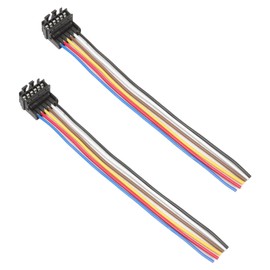 MangWany 2pacs Taillight Wiring Harness Wire Connector Fit for Clio 2 Espace 3 Kangoo 1 Scenic 1 Logan Taillight Lamp Holder Connector Socket