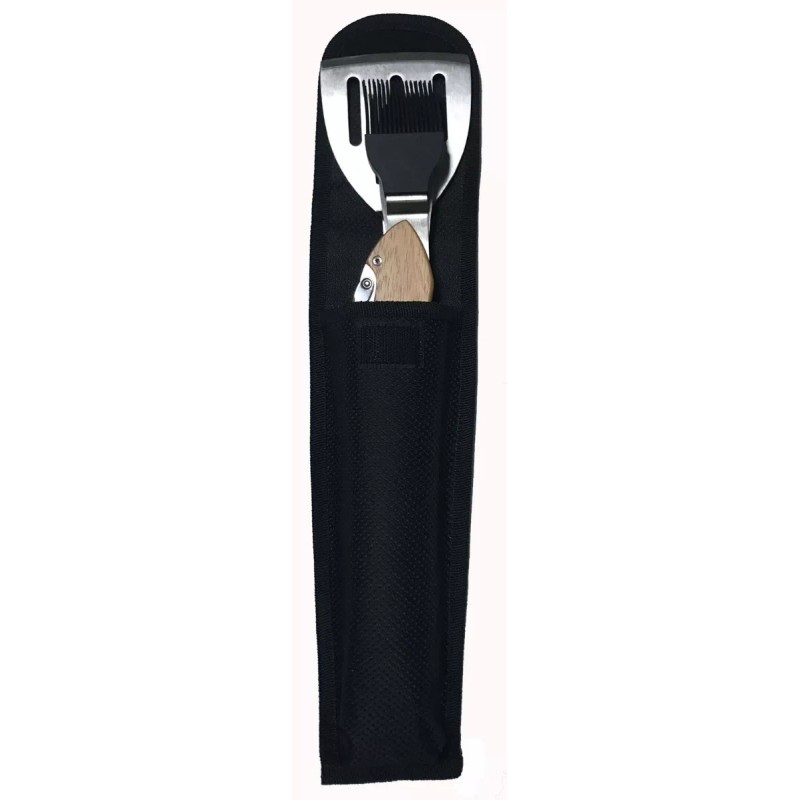 Compraymas Set Utensilios Accesorios Para Asador Portatil Ataud Disco