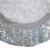 Kurt Adler 60" Silver Tree Skirt