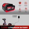 20V Cordless Brushless Power Drill Set, 443 in-lbs, 3/8-Inch Chuck