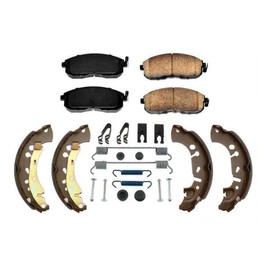 MNMSYH Brake Drum & Shoe Other Part Tambores De Freno Y Otras Piezas De PezuñAs De Freno Brake Kit For Nissan For Sentra 2013-2018 with Rear Brake Drums Brake Shoes Pads Springs Kit
