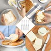 Patelai 4 Pcs Butter Spreader Knives, Stainless Steel Butter Knife
