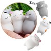 Squishies Kawaii, 4 Pcs Cat Squishy Mini Squishies Stress Mochi