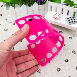 TopHomer Floss Organizer Plastic Embroidery Cross Stitch Holder Needlework Thread Storage Tool 20 Positions Sewing Tools for Thread Craft DIY Sewing (Blue)