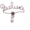 Believe Tree Topper for Christmas Holiday