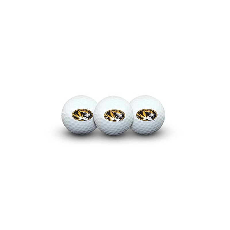 Team Effort Missouri Tigers Golf Ball 3 Pack