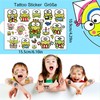 Tattoos Girls, 8 Sheets Children's Tattoo Stickers, Cute Cartoon Children's