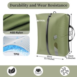 YEEKORO Vacuum Bags for Travel, Professional IP67 Reusable Vacuum Compression Bags for Travel Suitcases and Backpack, Durable Space Saver Bag (1 PACK, No Pump)