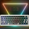 Cmokifuly GMK61 60% Mechanical Keyboard Kit Tri-Mode South-Facing RGB LED
